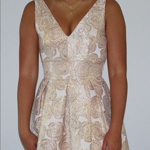 Luxxel Golden Girl Dress